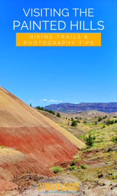 Visiting the Painted Hills of Central Oregon is a beautiful day of hiking, fossils and nature. #oregon #hiking