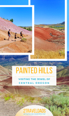 Visiting the Painted Hills of Central Oregon is a beautiful day of hiking, fossils and nature. #oregon #hiking