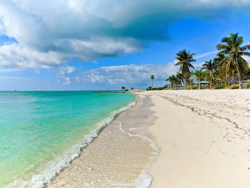 Walking on Sombrero Beach Marathon Florida Keys 2020 2