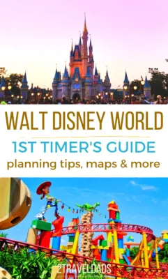 First timer's guide to planning a Walt Disney World vacation. 10 things you need to know and two bonus tips to make the most of your time at Disney World. #Disney #DisneyWorld #Florida