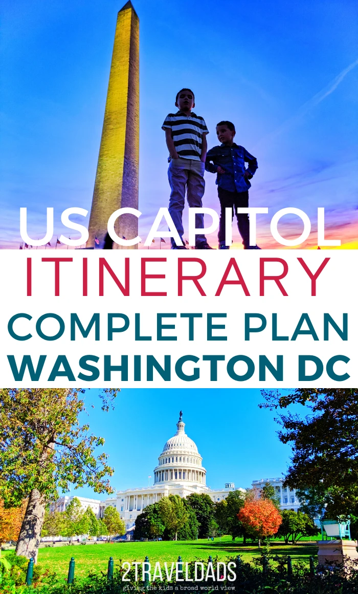 Ideal itinerary for a Washington DC day trip, including things to do, what to see, and how to get to DC. Museums and historic sites to visit with kids.