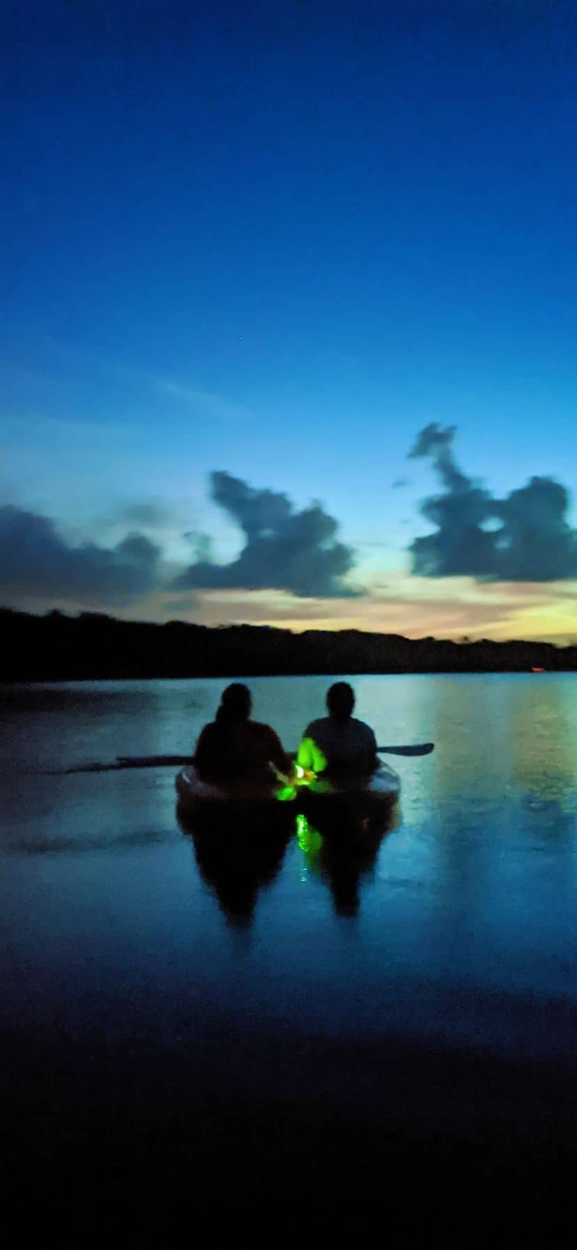Sunset Bioluminescent Kayaking in Florida, near Cocoa Beach