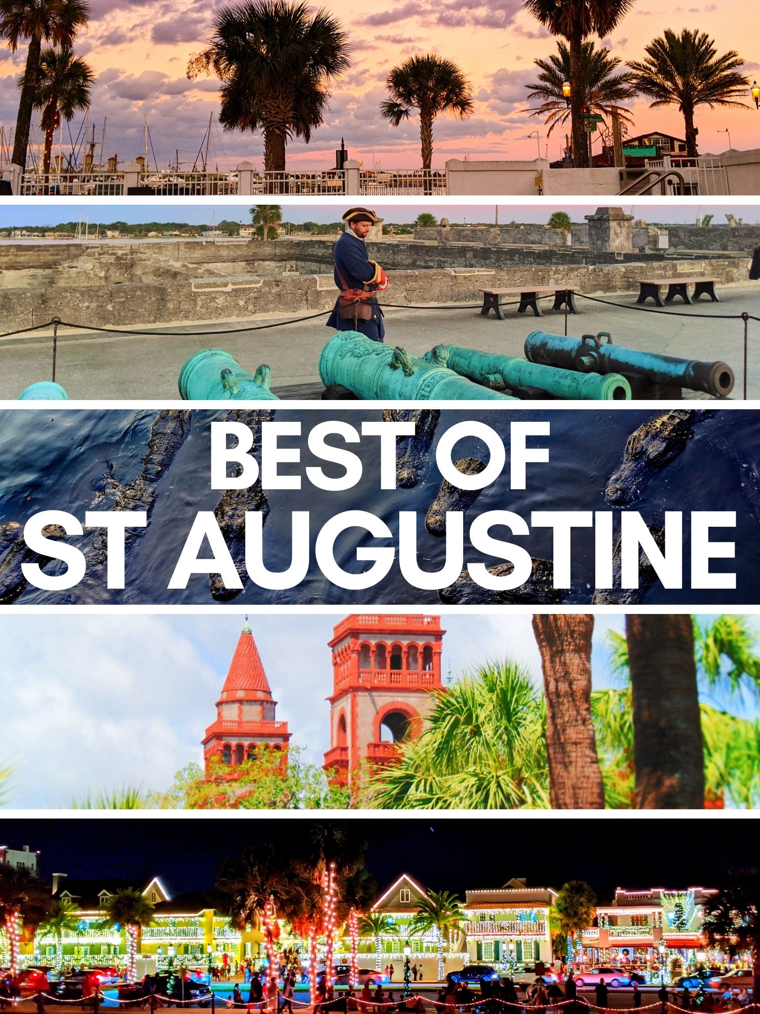 St Augustine has countless things to do, from tours to beaches. The oldest city in the USA, Saint Augustine has a beautiful downtown and amazing food and hotels.