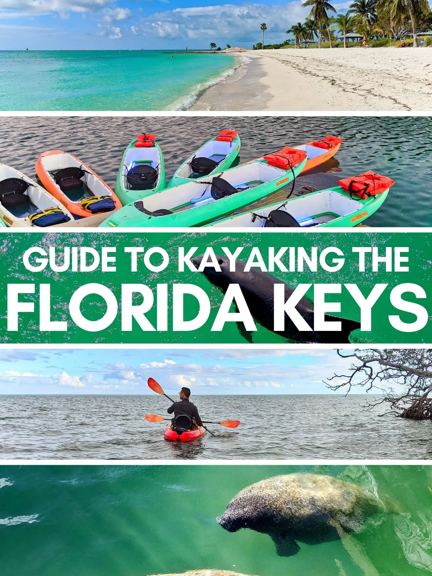 Kayaking in the Florida Keys is beautiful and unique, a once in a lifetime paddling opportunity. Best places to kayak from Key West to Key Largo, launch sites, paddling routes and wildlife viewing.