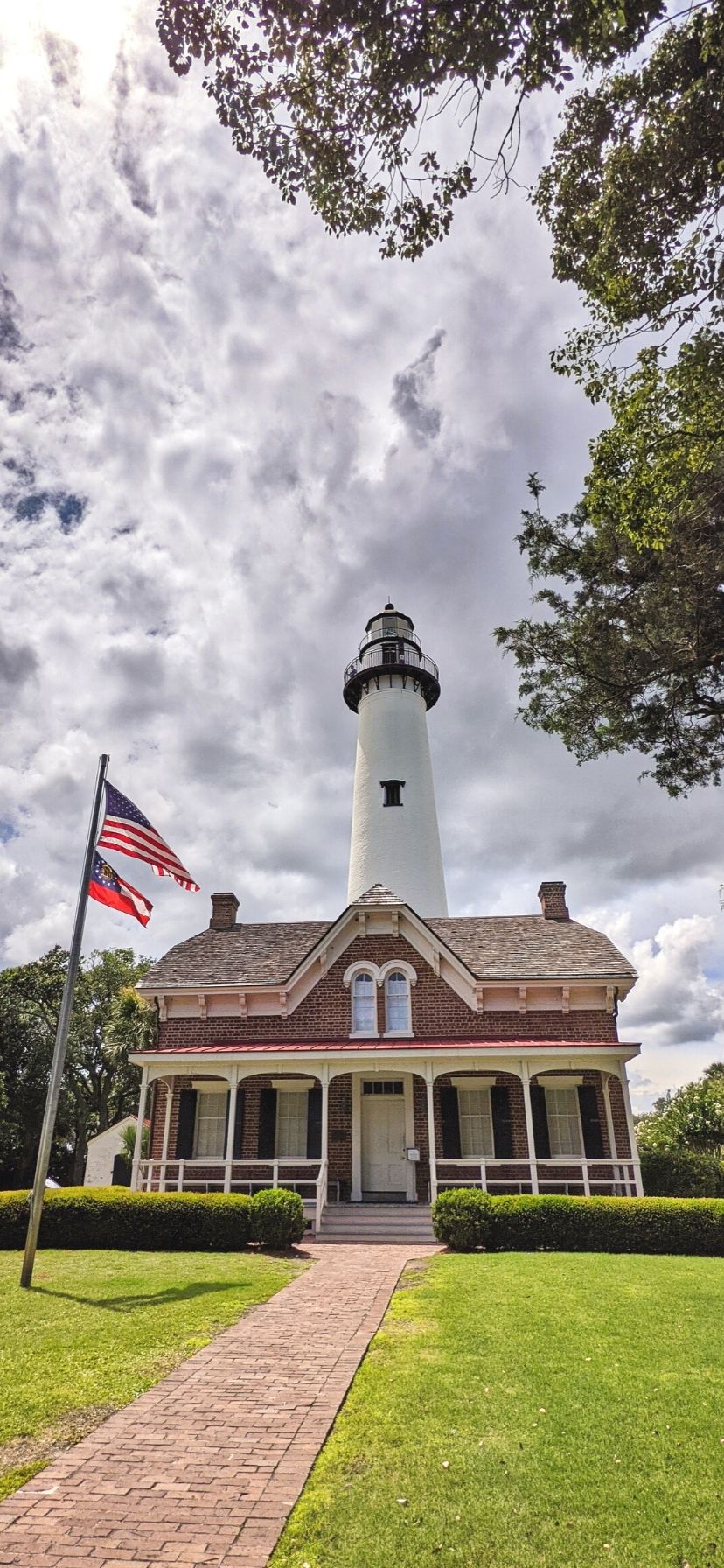 St Simons Island Lighthouse in the Golden Isles of Georgia