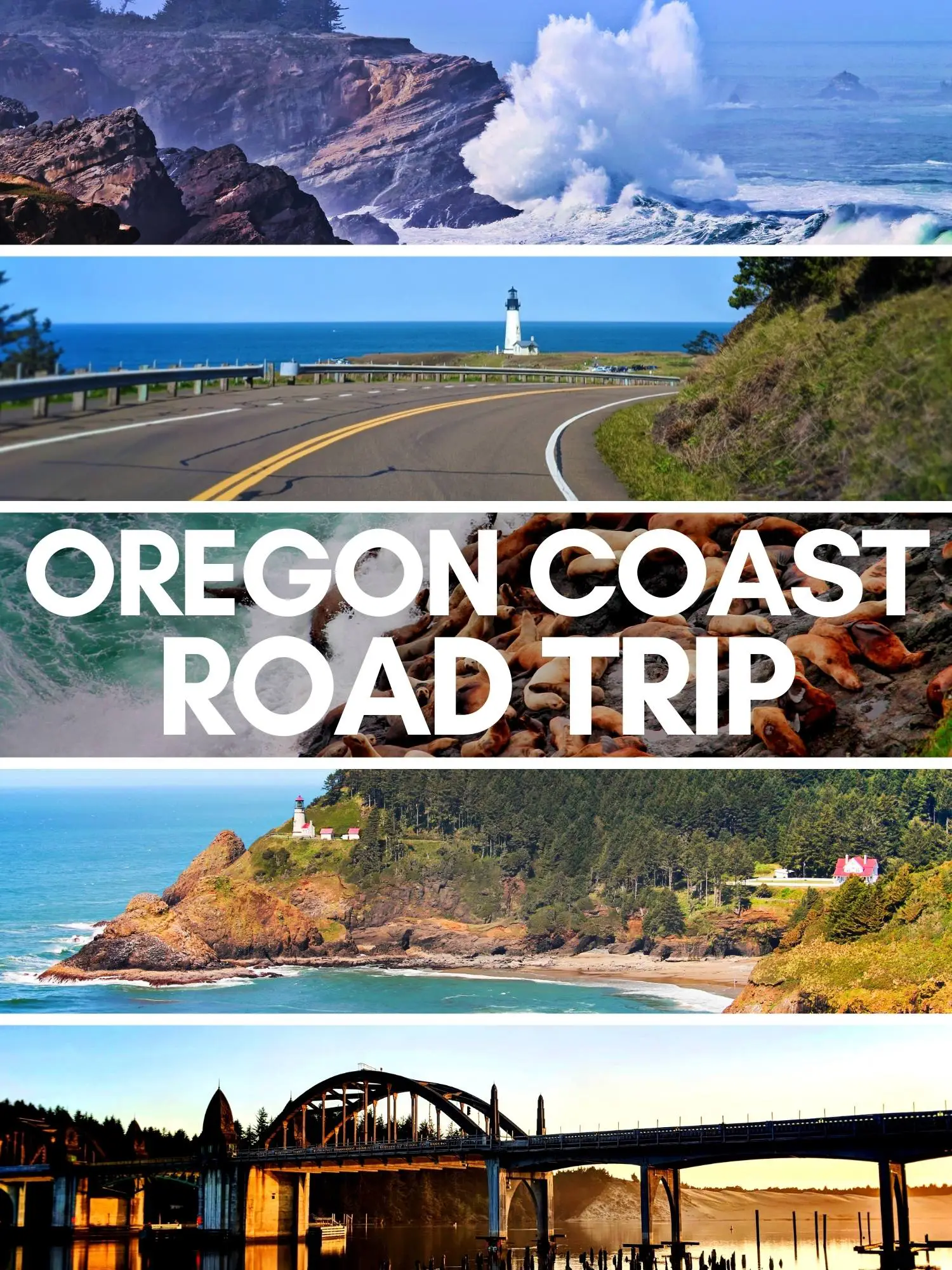 Complete Oregon Coast road trip itinerary from north to south. Best things to do, sights to see and where to stay along the rugged Oregon Coast.