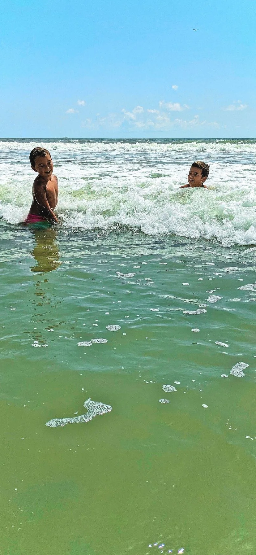 Swimming at Cumberland Island National Seashore