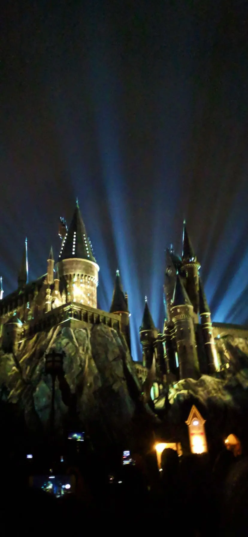 Light on Hogwarts at Universal Orlando, Islands of Adventure