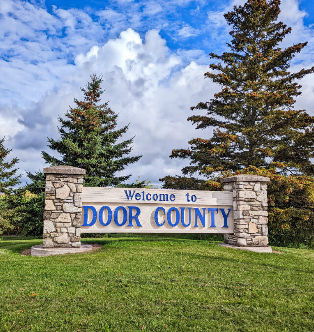 Welcome to Door County Sign Wisconsin 1
