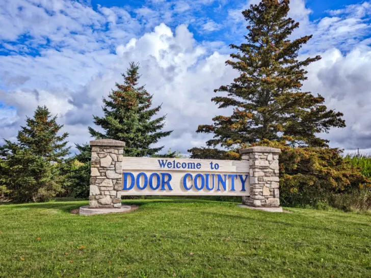 Welcome to Door County Sign Wisconsin 1