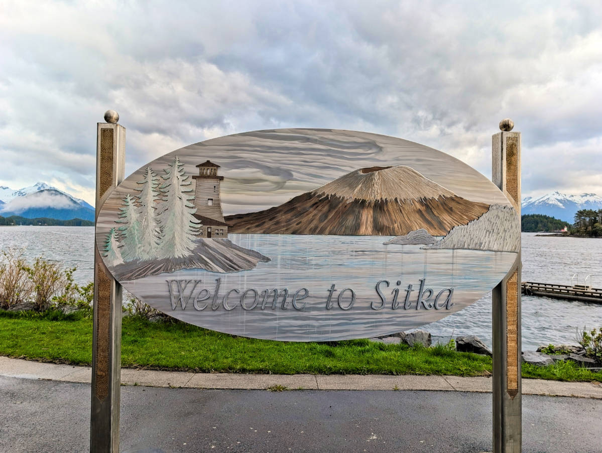 Welcome to Sitka Sign in Sitka Alaska