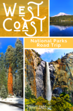 This National Parks road trip plan hits the best parks from Sequoia to Olympic National Park. Complete itinerary with time plan and lodging options from California to Washington.