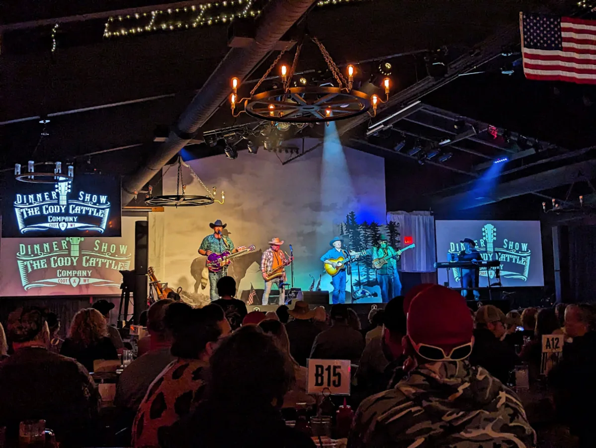 Western Performers at Cody Cattle Company Dinner Show Cody Wyoming 2