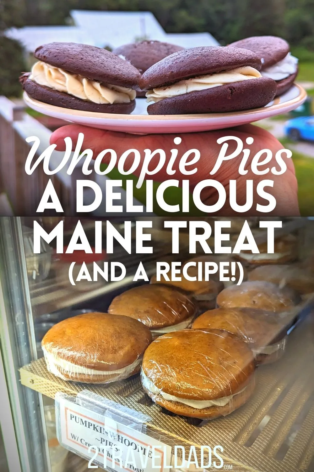 Whoopie pies are a quintessential Maine treat that you'll find all around the state. See what just a whoopie pie is, our favorite places in Maine to get them, and our recipe to make whoopie pies at home!