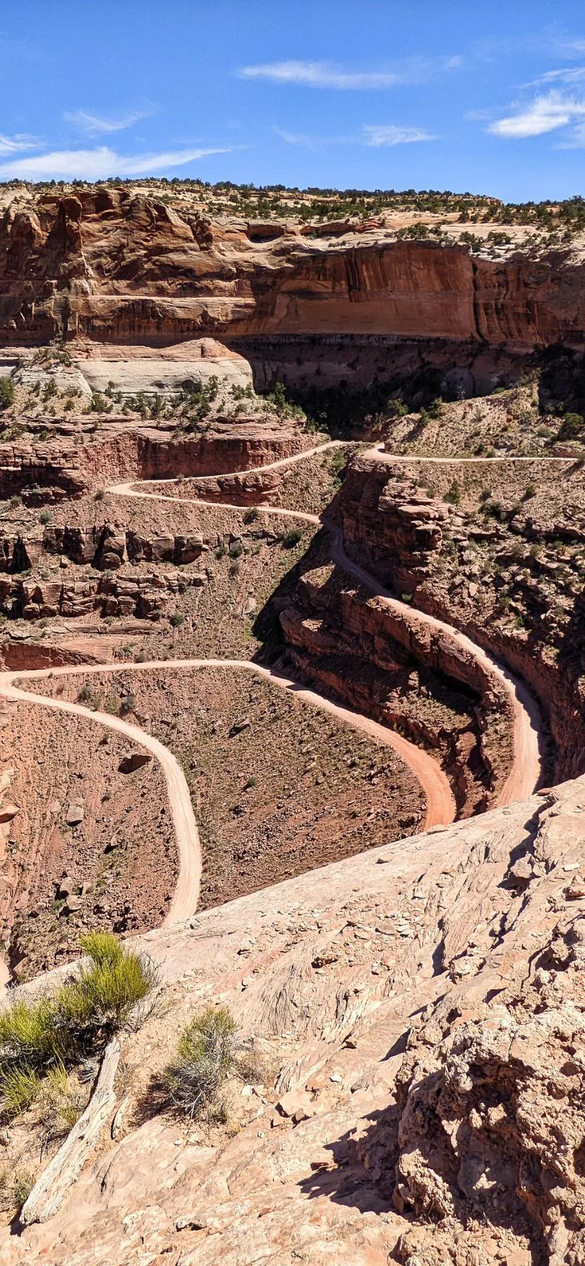 Winding Road in Canyonlands Utah National Parks Road Trip