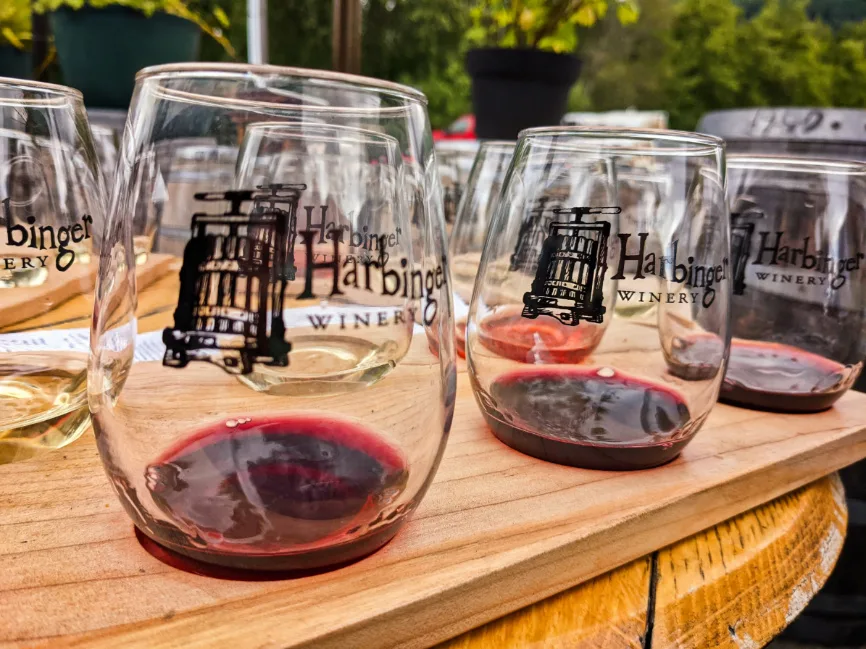 Wine Tasting at Harbinger Winery in Port Angeles Washington 2