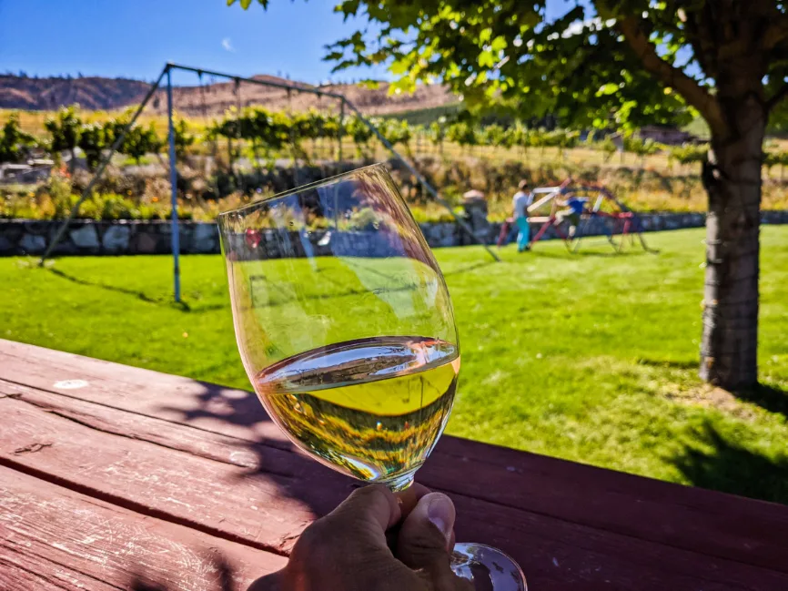 Wine Tasting at Tunnel Hill Winery Lake Chelan Washington 3