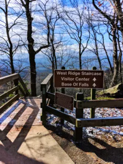 Winter at Amicalola Falls State Park Georgia 5