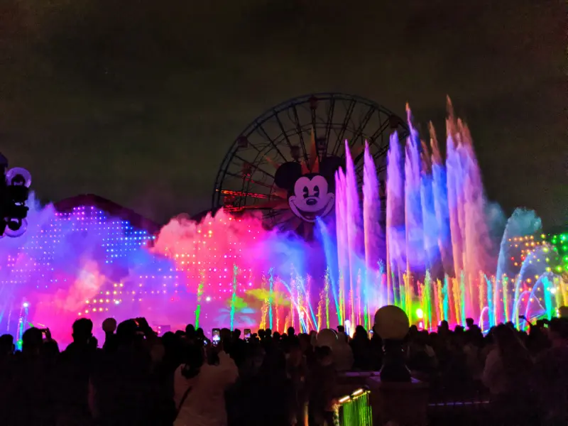 World of Color Show California Adventure Disneyland 2020 3