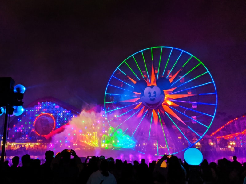 California show. World of Color California Adventure.