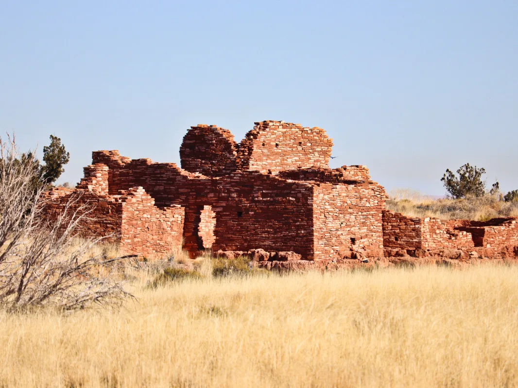 Yavapai Ruins at Wupatki National Monumnet Flagstaff Arizona 1