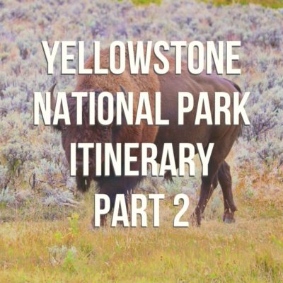 Two days' worth of itineraries for exploring the best sights of Yellowstone National Park: part 2.  In this episode we cover two days  of traveling through Yellowstone. These two road trip routes go through the northwest corner of the park, stopping at Mammoth Hot Springs, Tower Falls, the Lamar Valley, and our best wildlife viewing tips.
