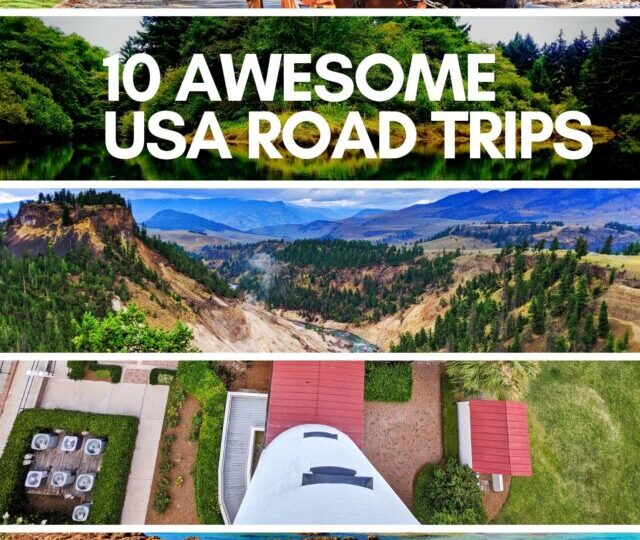 10 awesome USA road trips that you can plan now. From rugged Oregon to the Florida Keys, historic Virginia and Washington DC to western National Parks. Beautiful, fun USA road trips to look forward to