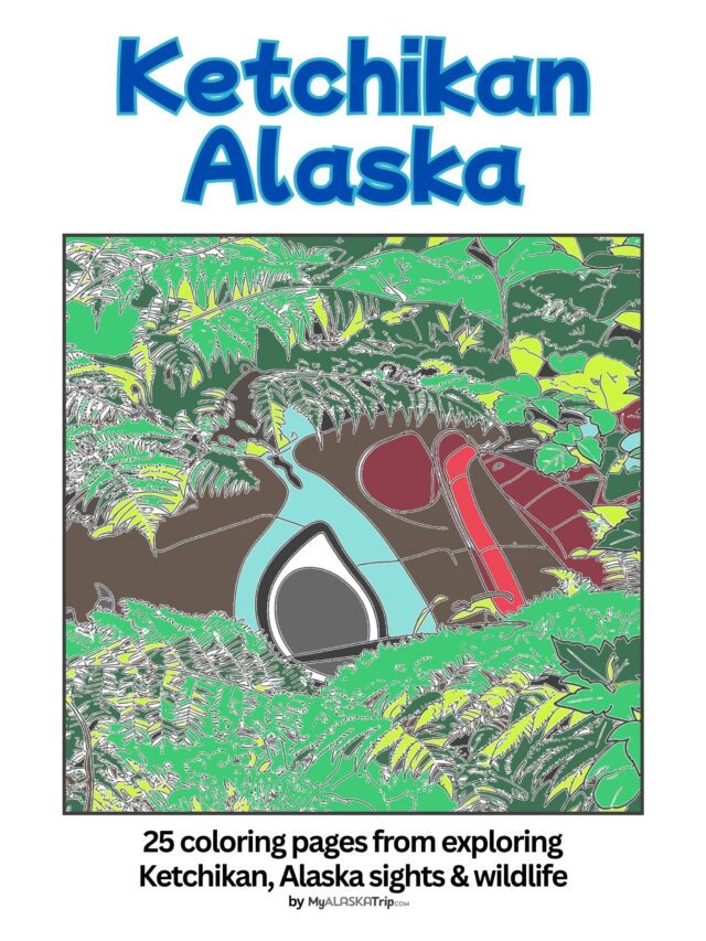 Ketchikan Alaska Coloring Book