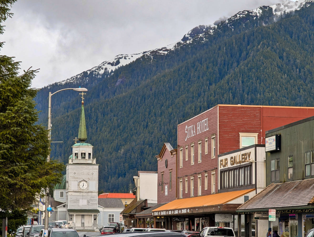 Main Street in Sitka Alaska