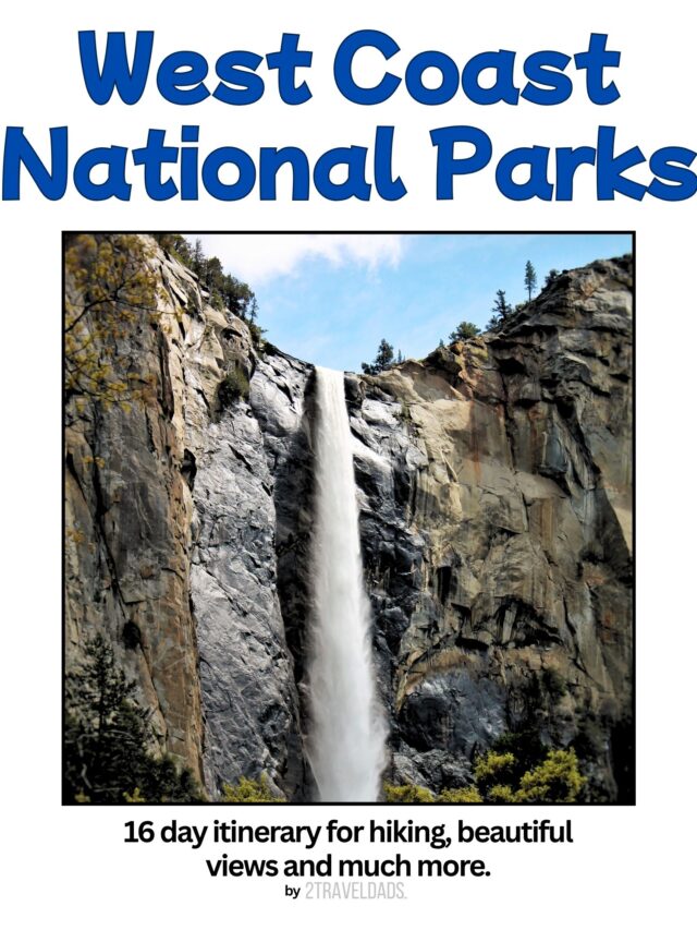West Coast National Parks Itinerary cover