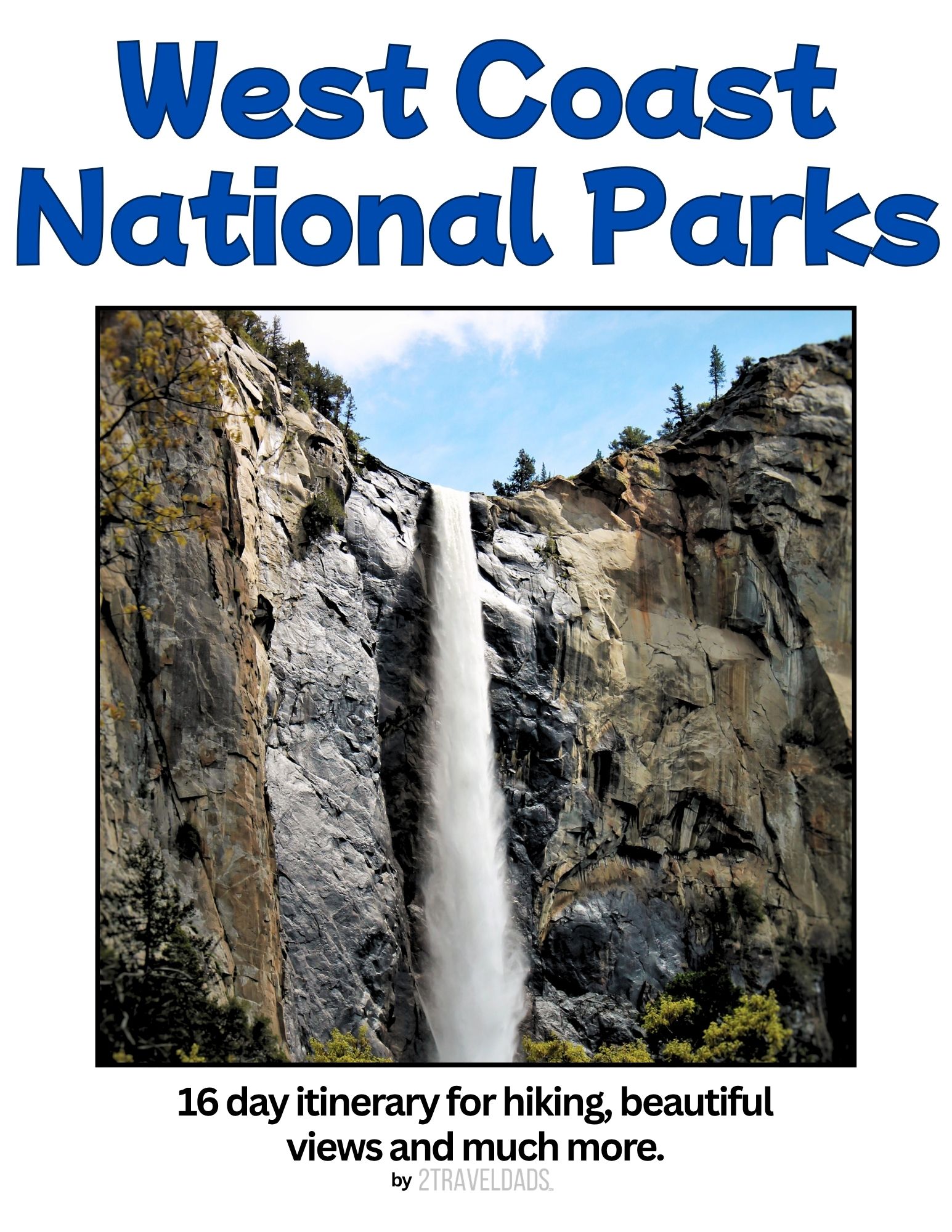 West Coast National Parks Itinerary cover