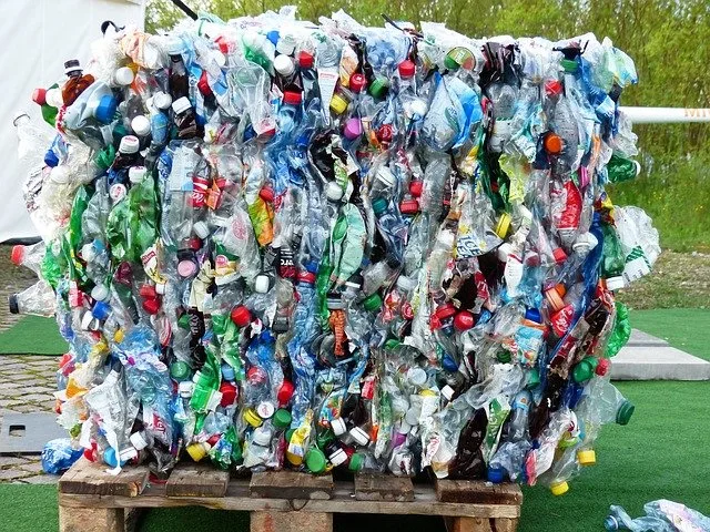 Crushed plastic recycling
